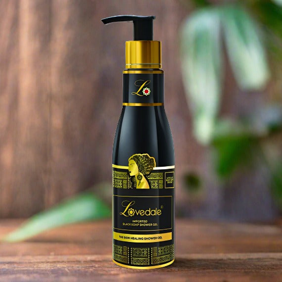 Traditional African Black Soap Shower Gel